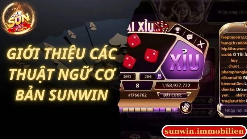 Bet thủ chơi cá cược cần ghi nhớ các thuật ngữ tài xỉu Sunwin