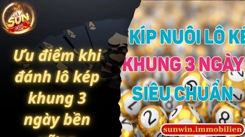 Phương Pháp Chơi Lô Kép Khung 3 Ngày Bền Vững Từ Chuyên Gia 