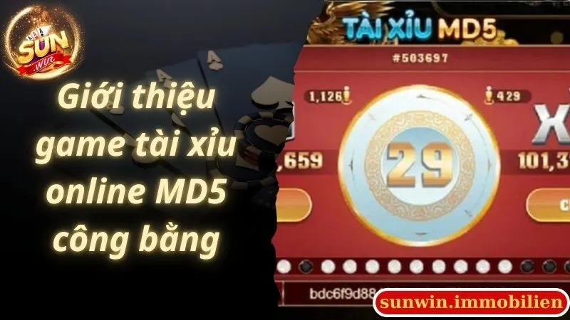 Giới thiệu game tài xỉu online MD5 công bằng